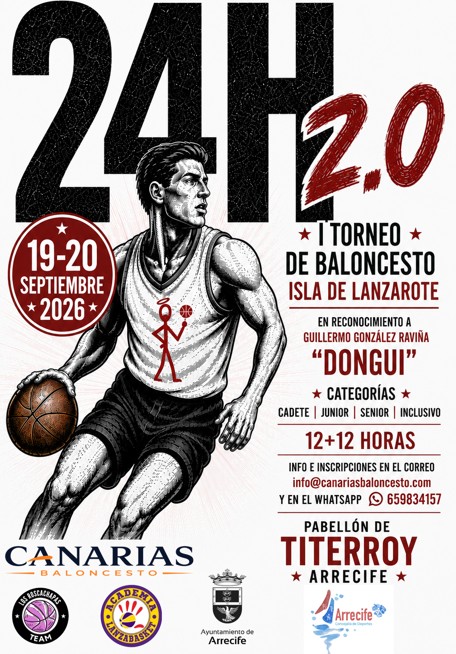 Lanzarote, Arrecife: Zweimal-zwölf-Stunden-Basketball-Turnier 1 Basketball Turnier