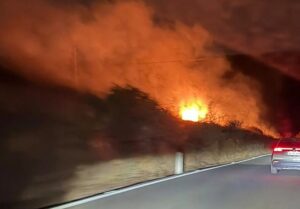 Gran Canaria-Ost, Telde: Brand stabilisiert 5 Brand Telde