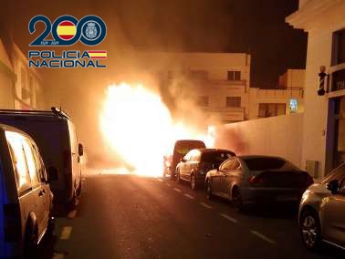 Lanzarote, Arrecife: Brandstifter verhaftet 1 Brandstifter