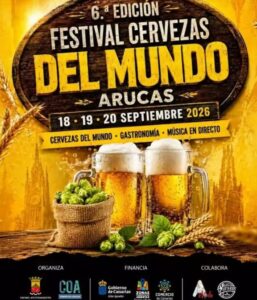 Gran Canaria-Nordost, Arucas: Festival Biere der Welt 24 Cervezas del mundo