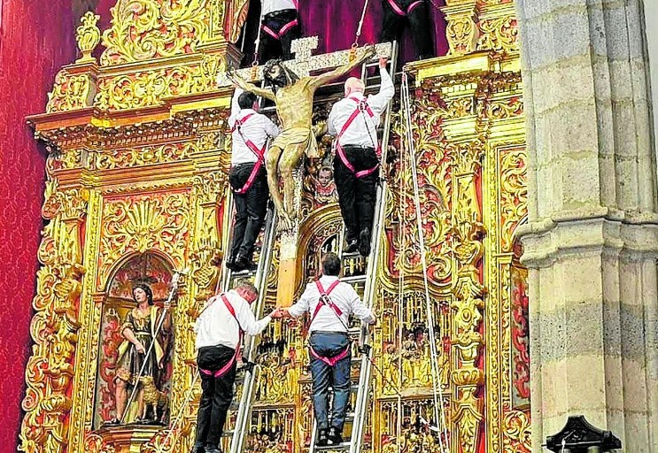 Christus herabgetragen