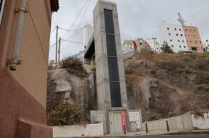 Gran Canaria-Nordost, Las Palmas: Dritter Fahrstuhl wieder in Betrieb 7 Fahrstuhl Lomo Verdejo