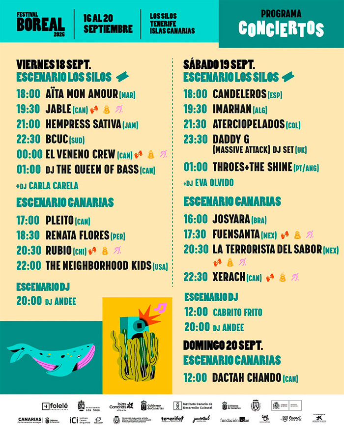 Teneriffa-Nordwest, Los Silos: Festival Boreal 1 Festival Boreal 1