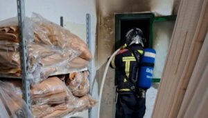 Lanzarote, Yaiza: Brand in einem Hotel 24 Feuerwehr Brand Hotel Lanzarote
