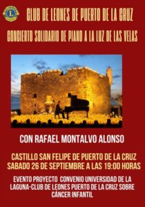 Teneriffa-Nord, Puerto de la Cruz: Benefizkonzert für krebskranke Kinder 24 Konzert lions