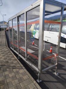 Fuerteventura: Neue Bus-Unterstände 18 La Palma Haltestellenhaeuschen