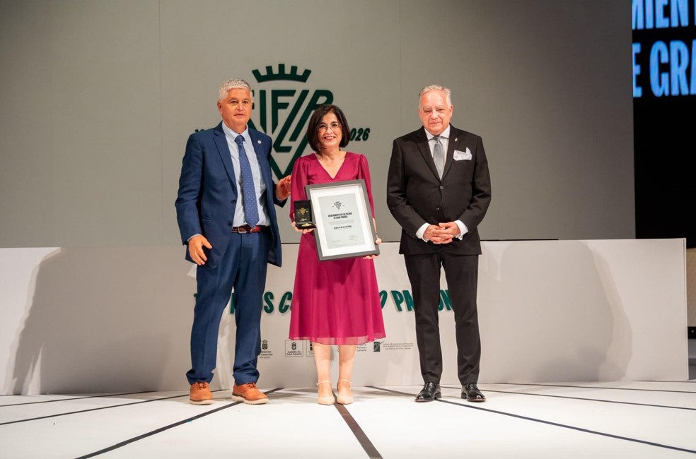Las Palmas Darias Goldmedaille