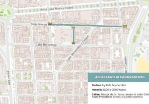 Gran Canaria-Nordost, Las Palmas: Neuasphaltierung in Alcaravaneras 6 Las Palmas strassen sperren