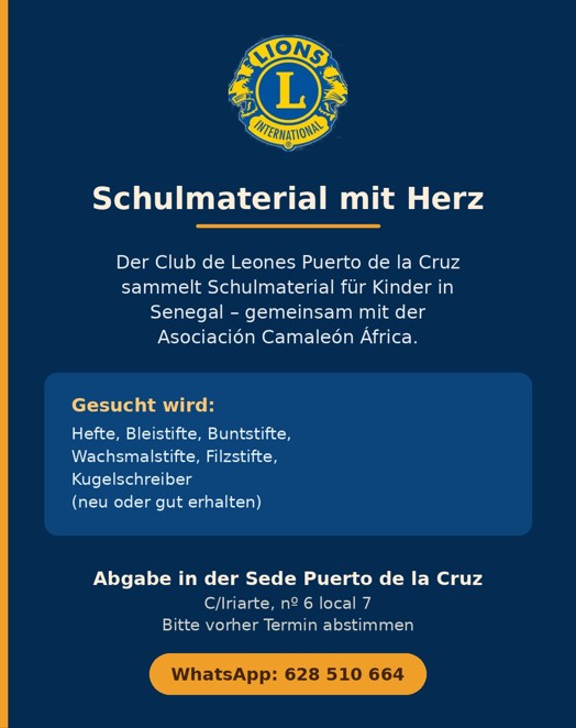 Lions aktion schulmaterial