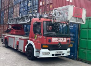 Gran Canaria-Nordost, Las Palmas: 200.000 Euro für die Instandhaltung der Feuerwehrfahrzeuge mit Drehleiter 5 Loeschzug