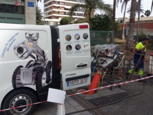 Gran Canaria-Nordost, Las Palmas: Abwasserkanal mit neuer Technik saniert 8 Neue Technik Rohre