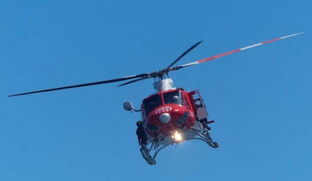 Rettungshubschrauber Toter