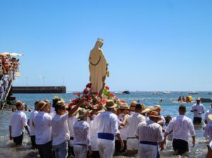 Teneriffa-Süd, Granadilla de Abona: Romería Barquera von El Médano 22 Romeria barquera el medano 1
