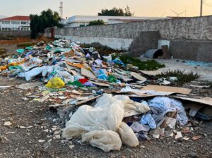 Gran Canaria-Süd, San Bartolomé die Tirajana: 147 Tonnen Bauschutt entfernt 8 Schutt