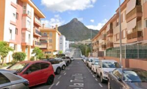 Teneriffa-Süd, Arona: Schwerer Motorradunfall 18 Strasse Arona Unfall