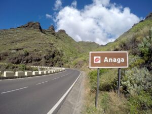Teneriffa-Nordost, La Laguna: Schließung der Straße nach Taganana 16 Tunnel Taganana Anaga