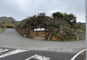 Valleseco Kreuzung