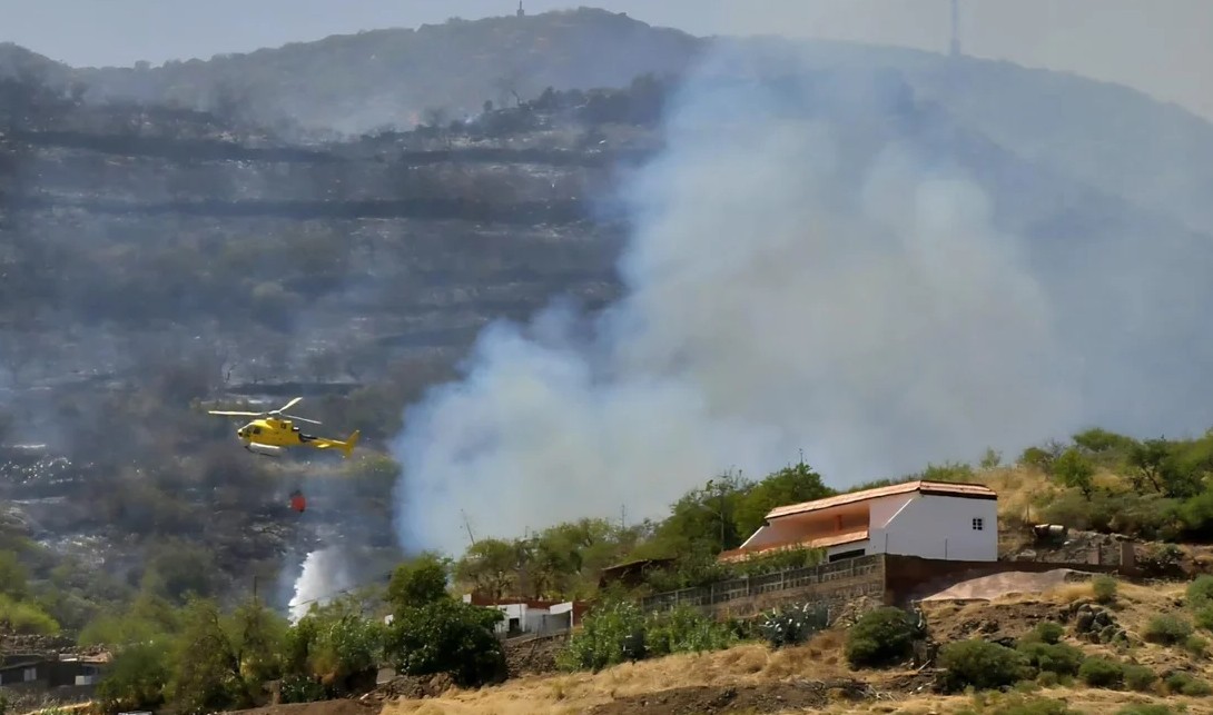 Gran Canaria-Ost, Telde: Waldbrand stabilisiert 1 Waldbrand ESTE ESTE ESTE