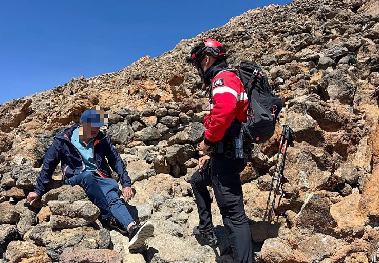 Wanderer Teide gerettet