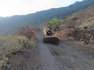 El Hierro: Aufbereitung der landwirtschaftlichen Wege 22 Wege El Hierro