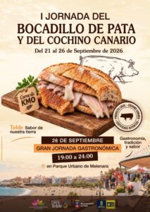 Gran Canaria-Ost, Telde: Tag des Brötchens mit Schweinebraten 8 caratel jornada pata cochinonegro