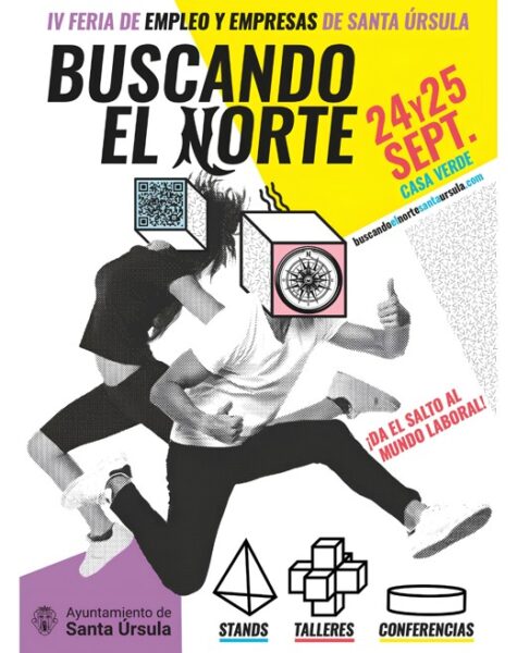 Teneriffa-Nord, Santa Úrsula: Messe der Arbeit und Beschäftigung 8 feria empleo