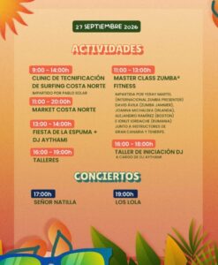 Gran Canaria-Nord, Moya: Festival Costa Norte 25 fiestas costa norte