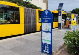 Gran Canaria-Nordost, Las Palmas: Umsteigeplatz 5 intercambio siete palmas