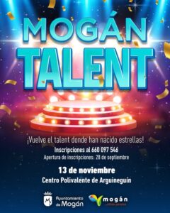 Gran Canaria-Südwest, Mogán: Talentwettbewerb 25 mogan talent cartel 1