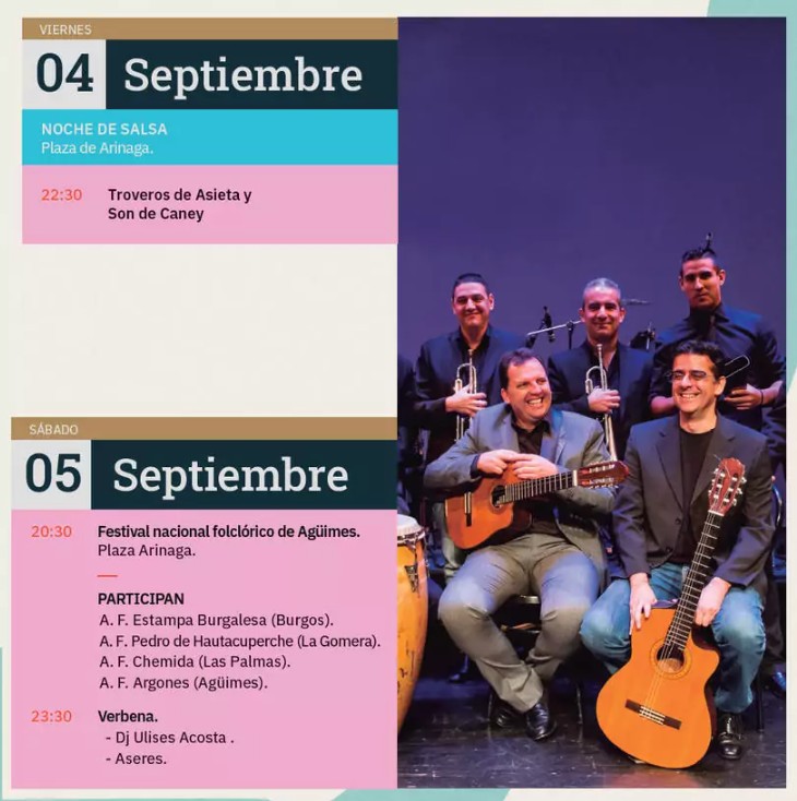 Gran Canaria-Ost, Agüimes: Familienprogramm, Salsa und Folklore 1 salsa arinaga