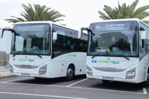 Lanzarote, Arrecife: Rüpel im Bus 74 Bus LZ
