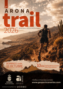 Teneriffa-Süd, Arona: <em>I Arona Trail</em> - neuer Berglauf 14 CARTEL ARONA TRAIL