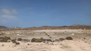 Lanzarote, La Graciosa: Hubschrauberlandeplatz wird erneuert 16 Heli Landeplatz La Graciosa
