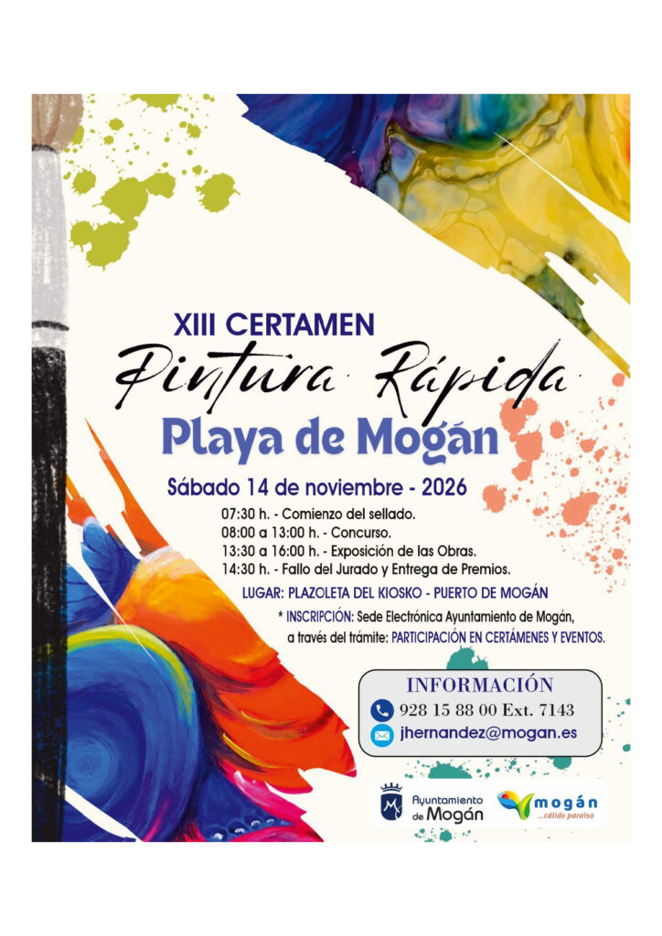 Gran Canaria-Süd, Mogán: Malwettbewerb <em>Pintura Rápida</em> 98 Malwettbewerb