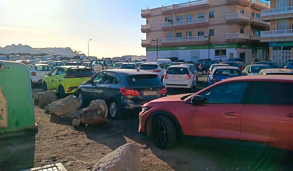 Teneriffa-Süd, Arona: Lösung für fehlende Parkplätze gefordert 1 Parkplatz Las Galletas
