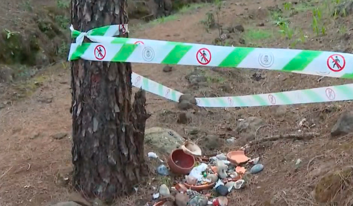Teneriffa-Süd, Guía de Isora: Furchtbare Tieropferrituale 1 Ritual