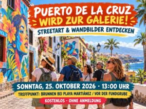 Teneriffa-Nord, Puerto de la Cruz: Willkommen beim <em>Spazierclub</em> 79 Spazierclub