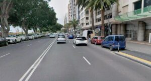 Teneriffa-Nordost, Santa Cruz: Straßensperrungen 27 Strassensperre 1