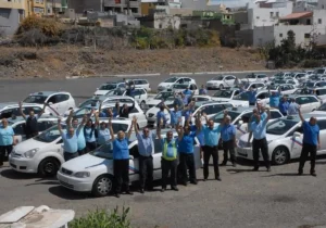 Gran Canaria-Süd, San Bartolomé de Tirajana: Taxi-Kontrollen 10 Taxi