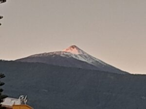 Teneriffa-Nord, La Orotava: Der erste Schnee 32 Teide Schnee
