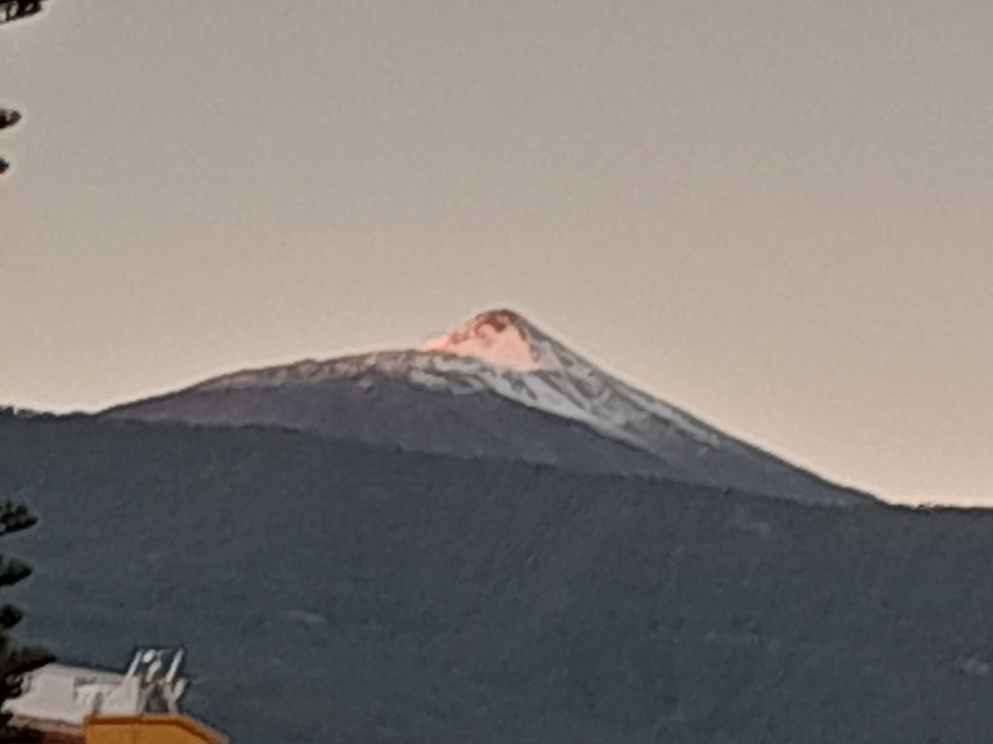 Teide Schnee