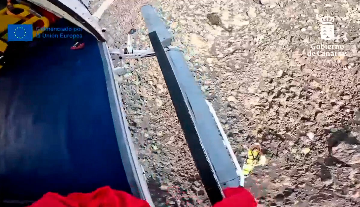 Unfall La Palma 1