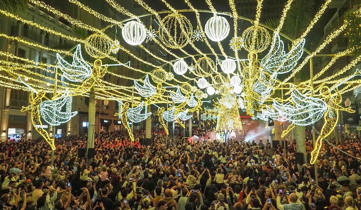 Teneriffa-Nordost, Santa Cruz: Termin für die Weihnachtsbeleuchtung steht 1 Weihnachten SC