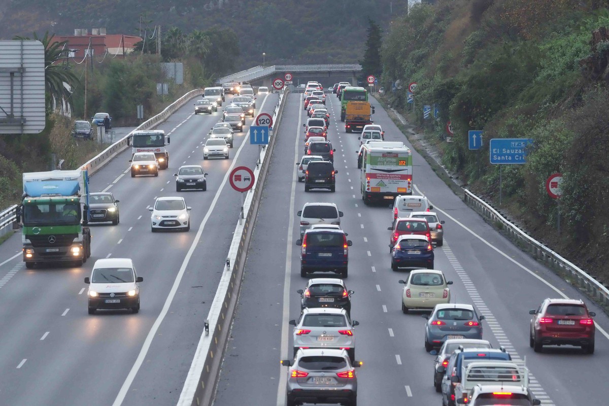 Teneriffa-Nordost, Santa Cruz: Autobahnerweiterung 1 autopista TF 5