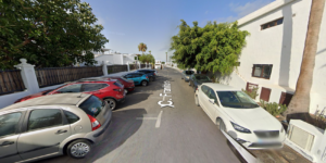 Lanzarote, Puerto del Carmen: Vorübergehende Verkehrssperrungen wegen Pflanzenschutzmaßnahmen 1 calle Frankfurt