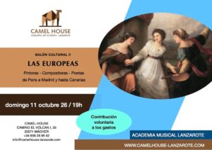 Lanzarote, Mácher: <em>Kultursalon – Die Europäerinnen</em>. Ein Abend voller Literatur, Musik und Geschichte 18 e90ef5ecc90a77abc83660d0fcdba45db8a764ac 842x595 1