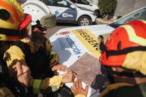 La Gomera, San Sebastián: Waldbrandgefahr herabgestuft 36 incendio en La Gomera