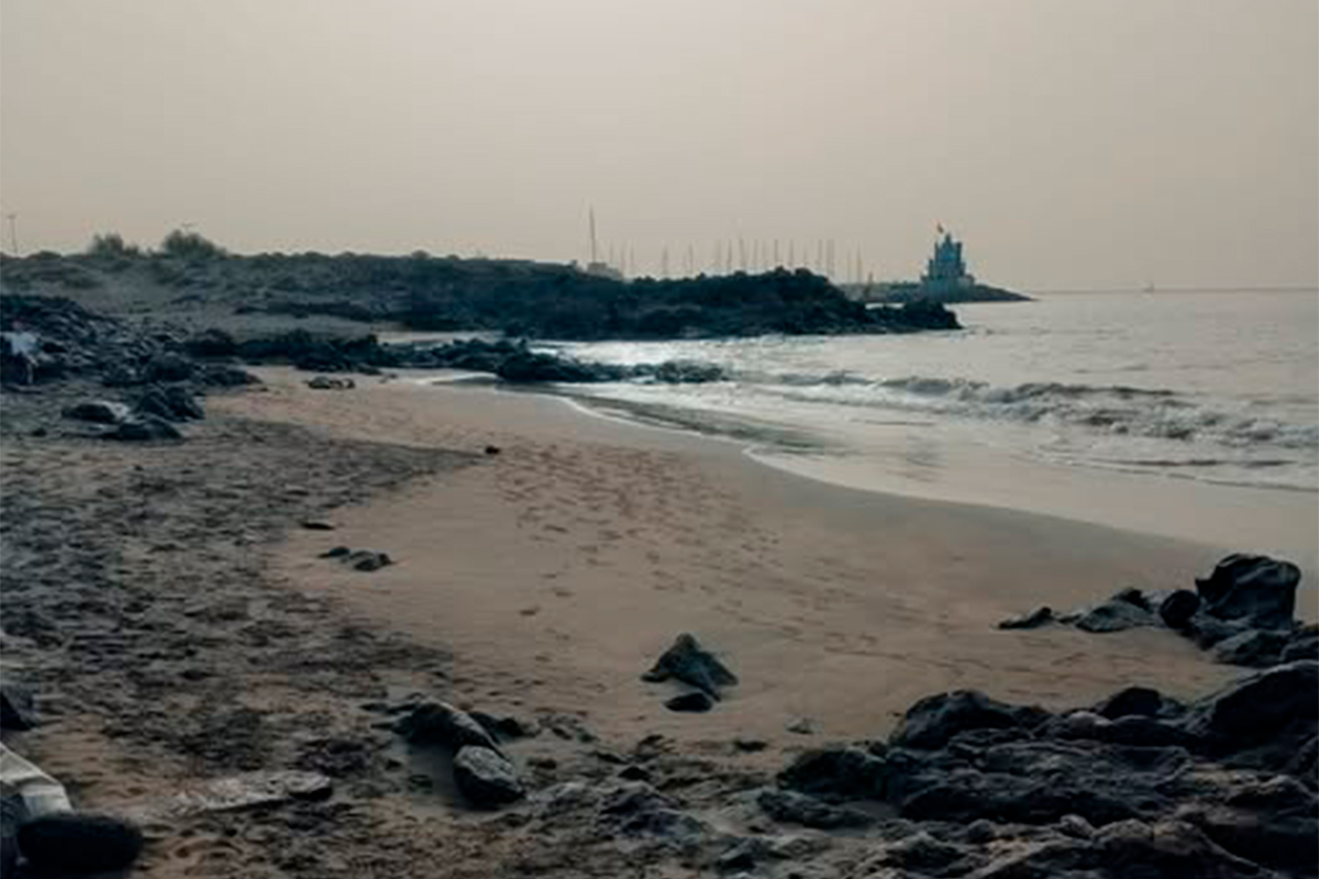 playa las burras arona